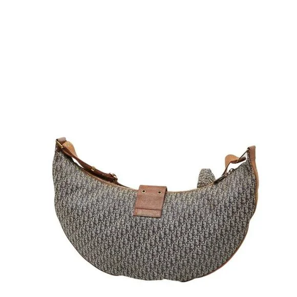 Dior Trotter Brown Navy Canvas Leather - Picture 2 of 10